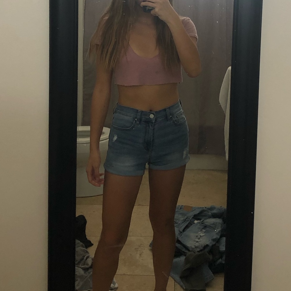 pacsun jegging shorts